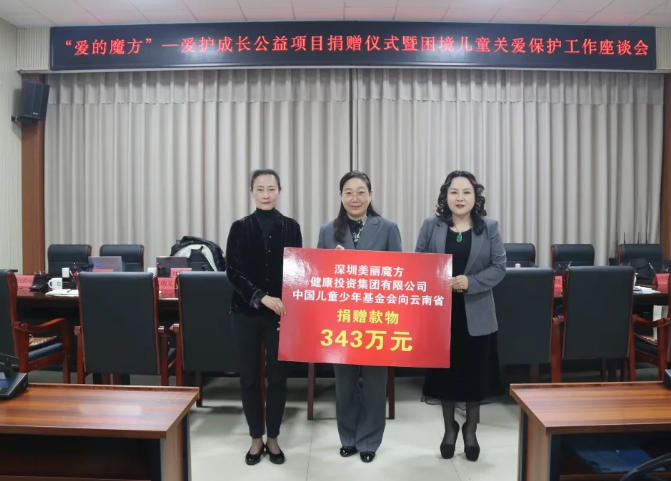 “爱的魔方”——爱护成长公益项目落地活动在云南东川举行