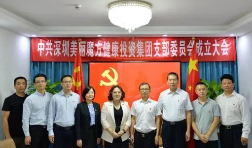 深圳美丽魔方健康集团党支部成立大会顺利召开(图1)
