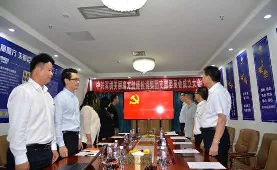 深圳美丽魔方健康集团党支部成立大会顺利召开(图2)